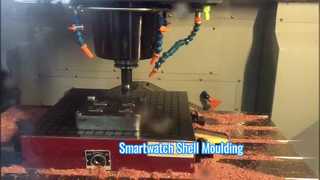 Plastic mould on smart watch shell
